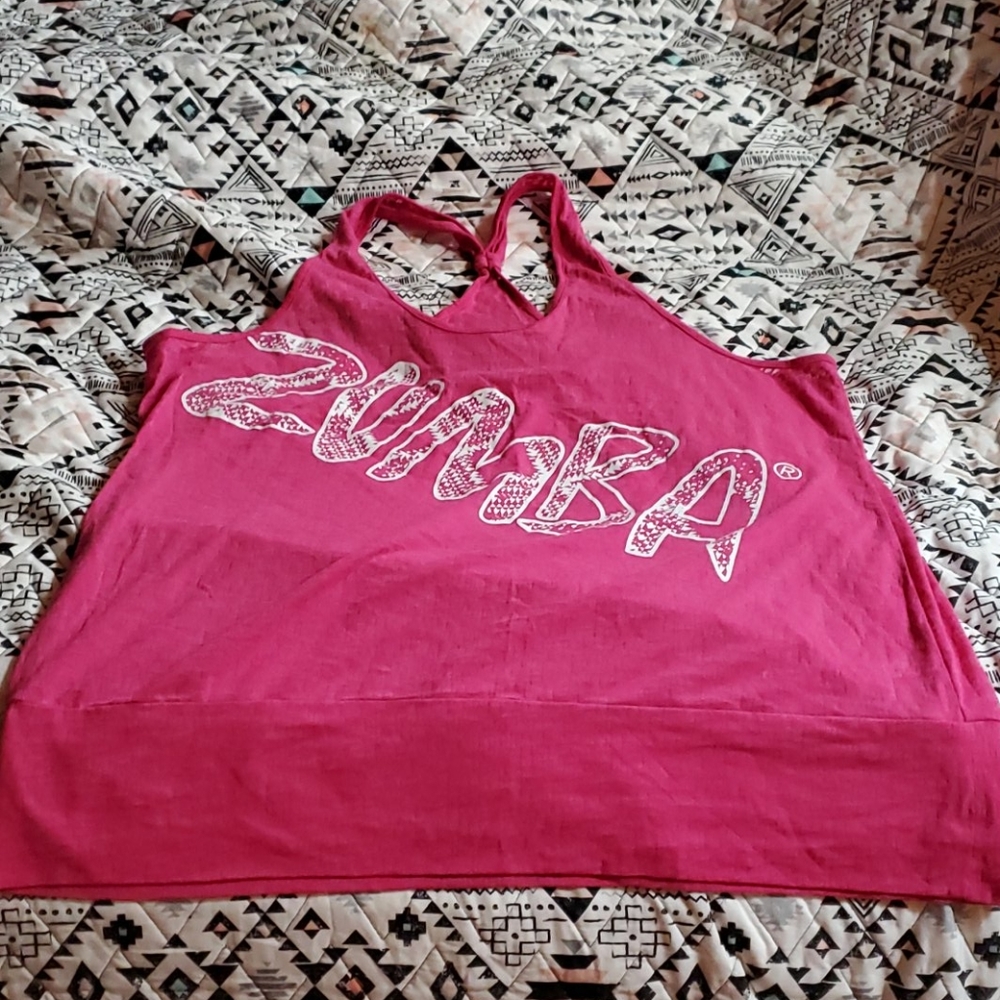 Zumba Burnout Bubble Tank